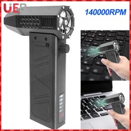 140000RPM Mini Turbo Jet Fan with Power Display Brushless Motor Turbo Violent Fan Dust Blower for Co