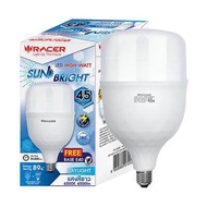 "ลดล้างสต๊อก"หลอดไฟ LED กำลัง 45 วัตต์ Day Light RACER รุ่น HIGH WATT SUN BRIGHT E27**** ECO ลดทั้งร้าน ****