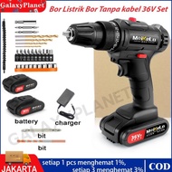 Bor Listrik Bor Tanpa kabel 36V Set /bor listrik bosch original