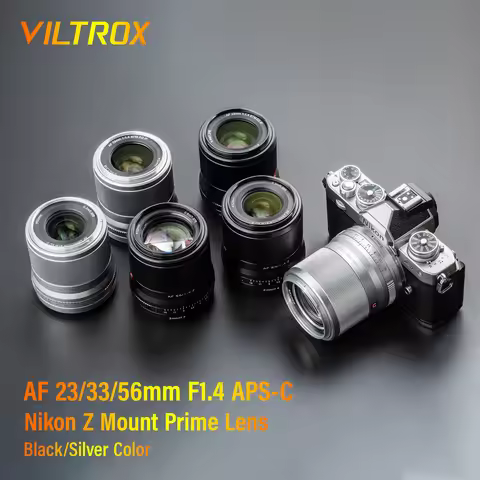 Viltrox 23mm 33mm 1.4 Camera Lens Auto Focus Wide Angle Lens Large Aperture Portrait Lenses for Niko