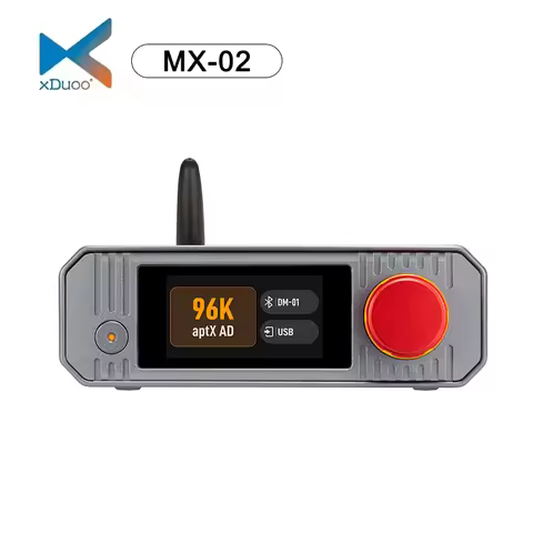 XDUOO MX-02 HD Bluetooth Audio Transmitter USB/OPTICAL/COAXIAL LINE IN Bluetooth 5.4