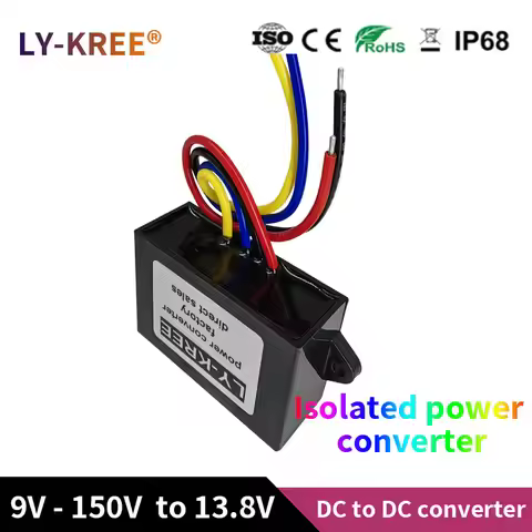 Fully Isolated 9-150V to 13.8V Converter Step-down Module 12V 24V 36V 48V 60V 72V 96V 100V 110V to 1