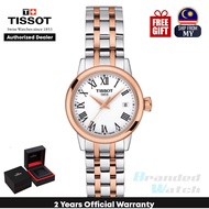 [Official Warranty] Tissot T129.210.22.013.00 WOMEN'S CLASSIC DREAM ANALOG WHITE DIAL STAINLESS STEEL WATCH T1292102201300 (watch for men / jam tangan lelaki / tissot watch for men / tissot watch / men watch)