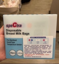Spectra 儲奶袋 (30塊裝) 附有溫度感應