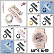 (Free Screwdriver️) casio BABY-G Watch Strap Model Ba-110 Ba-120 Ba-130