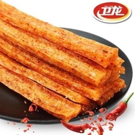 Terbaru ready Makanan Instant Import Cina Camilan Pedas Wei long Latiao Snack China Diskon