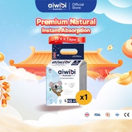 [TRAVEL] Aiwibi Baby Premium Natural Diapers Tape & Pants