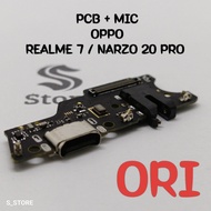 CONNECTOR CHARGER OPPO REALME 7 / REALME NARZO 20 PRO ORI + IC PAPAN KONEKTOR CAS PCB OPPO REALME 7
