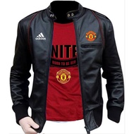 MU semi-leather jacket