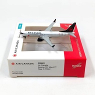 Herpa 1: 500 Canadian Airlines Boeing 737 Max 8 Simulation Alloy Airplane Model Collection Ornaments