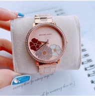 Original Michael Kors Floral Jaryn Rose Gold-tone Womens Watch MK3865