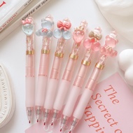 Cute Blue Black Medical Dedicated Dark Blue Gel Pen Nurse Press Water-Based Pen Medical Prescription