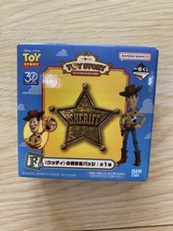 (全新未開) Disney toy story woody pin 迪士尼 玩具總動員 一番賞 F賞 胡迪 金屬胸針