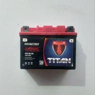 OBRAL BEKAS AKI SEPEDA MOTOR GTZ5 12V 3,5 AH AMPERE TITAN INDOBATTERY