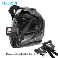 ReadyStock|TELESIN Upgraded Motorcycle Helmet Mount | POV First-Person Camera Holder | Action Camera