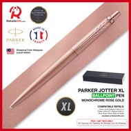 Parker Jotter XL Ballpoint Pen - Monochrome Rose Gold (with Black - Medium (M) Refill) / {ORIGINAL} / [RetailsON]
