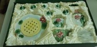 【就是愛壺】茶工坊荷葉蟾蜍優質新骨瓷茶具組