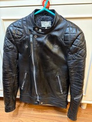 Super Rare Lewis Leathers Super Monza Black Leather Jacket