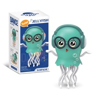 Mainan Sotong Menari LED Light Music Viral24 Gift Magic Robot Kak Naga Children Toys Funny Kak Naga