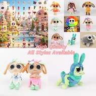 Dandy's World Plush Toy Set, Poppy, Astro, Sprout, Vee & Pebble Plushie Collection, Cute Game Charac