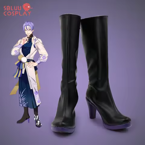 SBluuCosplay Game Nu Carnival Kuya Cosplay Shoes Custom Made Boots