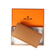 Pierre Cardin (ปีแอร์ การ์แดง) กระเป๋าธนบัตร กระเป๋าสตางค์ใบยาว กระเป๋าสตางค์ผู้ชาย กระเป๋าหนัง กระ