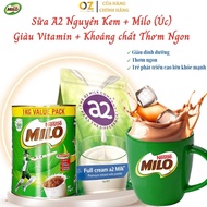 Combo A2 Whole Milk Powder and Australian Milo Milk