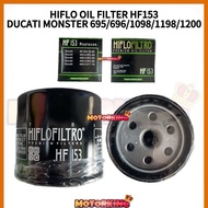 HIFLO OIL FILTER HF153 HF565 HF 303 HF138 HF160 HF204 OIL FILTER SUPERBIKE HIFLO OIL FILTER DUCATI H