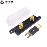 WONDER Fusible Link, Transparent ANL Fuse Holder, Universal Bolt-on 50A/80A/100A/250A/300A Fuse Holder Distribution