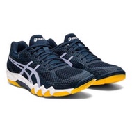 Asics Gel-Blade 7 Women Indoor shoes (French Blue/Lilac Opal)