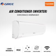 GREE QUEEN-I Series  Air Conditioner (1.0HP/9000BTU) GWC09ACC-K6DNA5D/I