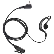 Earpiece Surveillance Kit Compatible with BaoFeng, BTECH, Kenwood Walkie Talkie with PTT Mic Headset