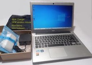 Acer V5-431 4G 14吋 SSD 120G Win10 HD 320G 新電池 無線滑鼠 充電器 鍵盤