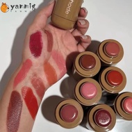 YANMIG Pocket Powder Blusher Stick, Natural Makeup Hailey/Piggy Rhode Blush Stick, Portable Non-Fadi