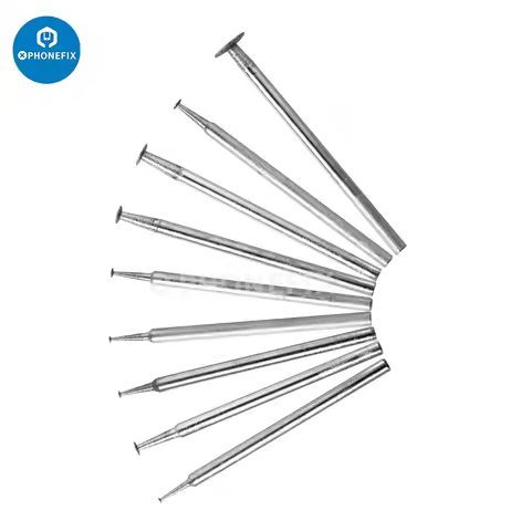 5/7/9/12/30Pcs Set Stainless Steel Electric Grinding Pen Drill Bits for Qianli SG02 MaAnt D1 D2 MECH