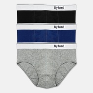 Byford 3pcs Men Classic Briefs Cotton Rib Classic BMB338687