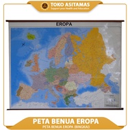 European Continent Map (Frame)