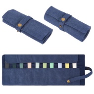 Roll Bag Canvas Bag Pen Curtain Strap Storage Bag Suitable Strap Storage Roll Bag Canvas Portable UO
