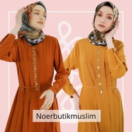 Hikmat Fashion Original D275503 Abaya Hikmat noerbutikmuslim Gamis