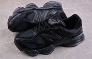 香港發售 New Balance 9060 Triple Black 真皮男鞋 頂級質感 Premium 做工休閒運動鞋