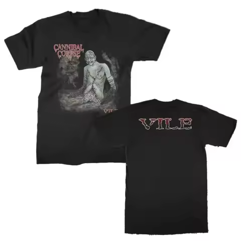 Cannibal Corpse Vile T shirt double sided