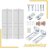 [Sunnimix2] Bifold Door Hardware Set Stainless Steel Door Installation and Repair Set