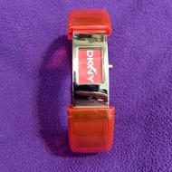 絕版品DKNY紅色手錶 #23吃土季