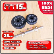 15KG DUMBBELL 15KG DUMBBELL SET - 1 SET 15KG