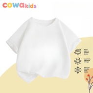 [100% Cotton KIDS T-shirt】COD Baju Kanak-kanak FIFA Iran Flag Soccer 2026 Short Sleeve Round Neck De