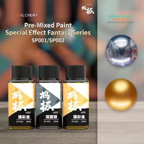 ALCHEMY 50ml SP001/SP002 Oil-based Paint Special Effect Fantasy Series Pigment Model Painting Tools 