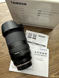 行貨保養 Tamron 17-70mm F2.8 for Fujifilm XF X mount 17-70 2.8 大光圈