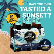 4 Pines Australian Pacific Ale (Bottle) - Pack of 6 x 330ml Bottles [Craft Beer]