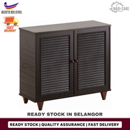 High Quality Shoe Cabinet 2 tier / Kabinet Kasut Kayu/ Rak Kasut 2 Tingkat [READY STOCK]