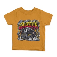 Gaskeun Bus Children's T-shirts Fashion Tops for Boys and Girls Distro Ages 1 2 3 4 5 6 7 8 9 10 11 